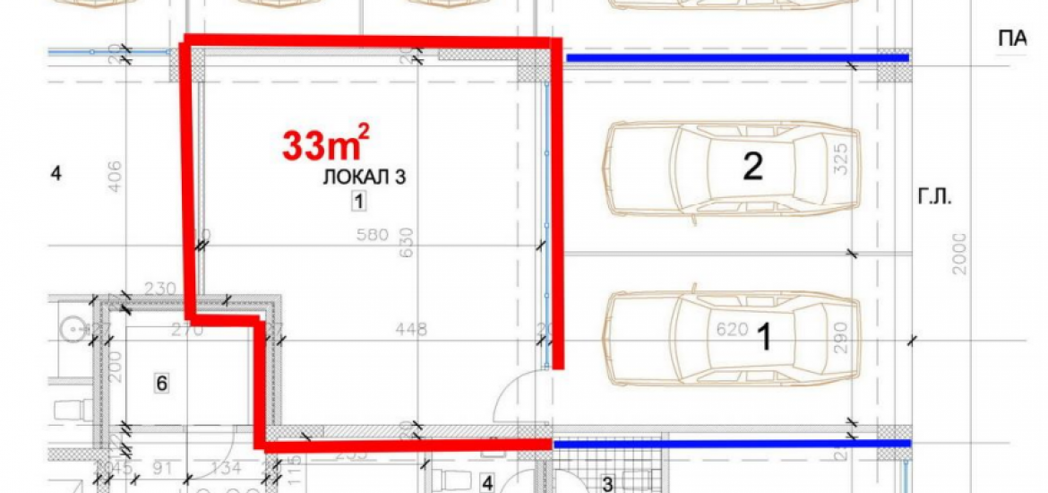 deloven prostor vo lisice