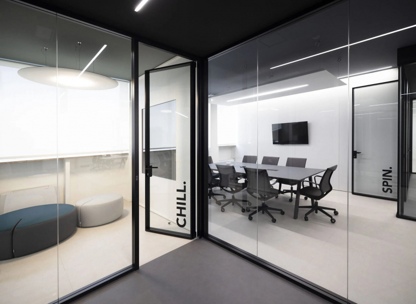 Glass partitions Skopje Office