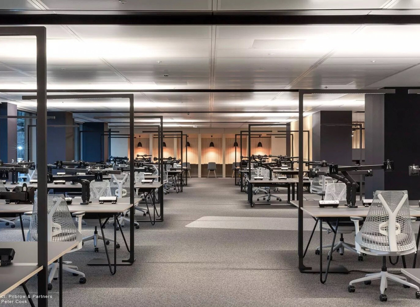 Стаклени прегради канцеларија 