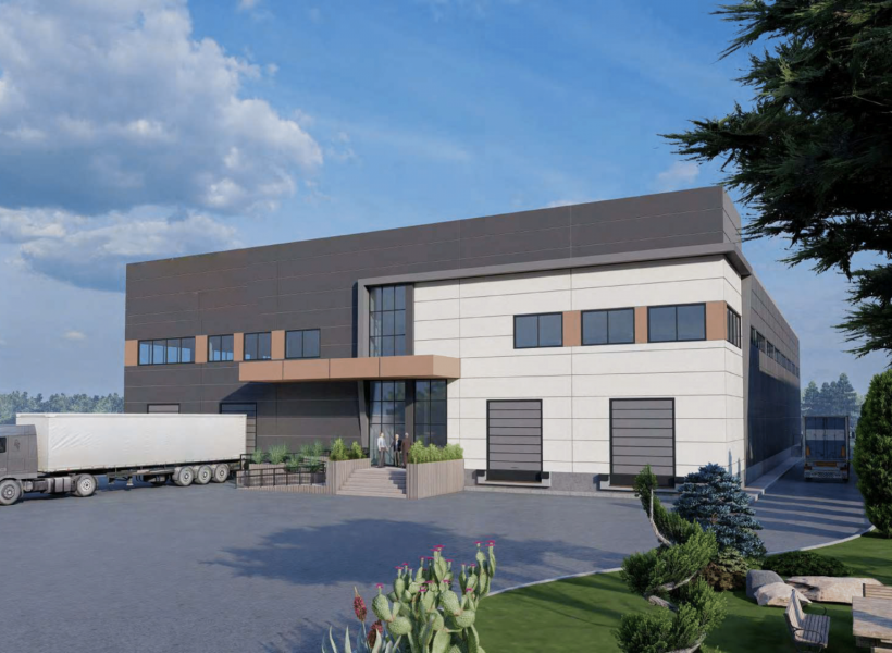 warehouse and office space