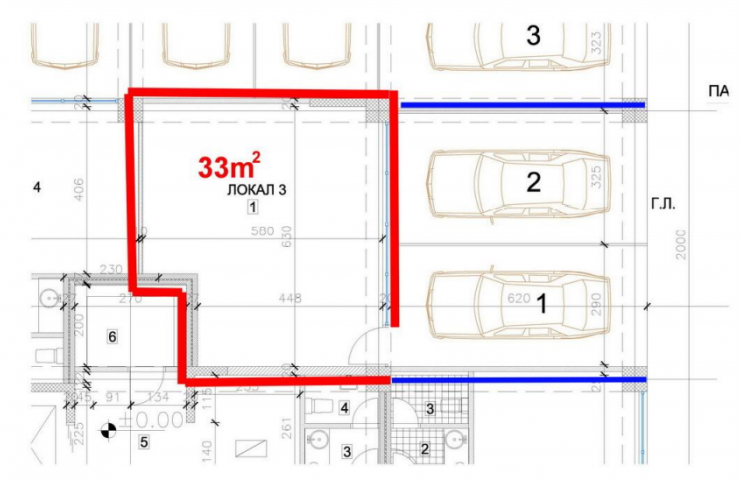 deloven prostor vo lisice